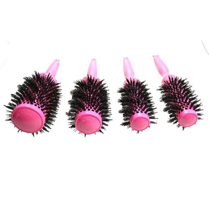 Boar Bristle Professional Ceramic Round Anti rotation Curling Hair Brush