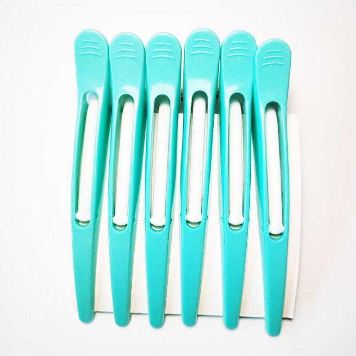 Best sale salon hair accessories professional wholesale custom fashion plastic alligator hair clips