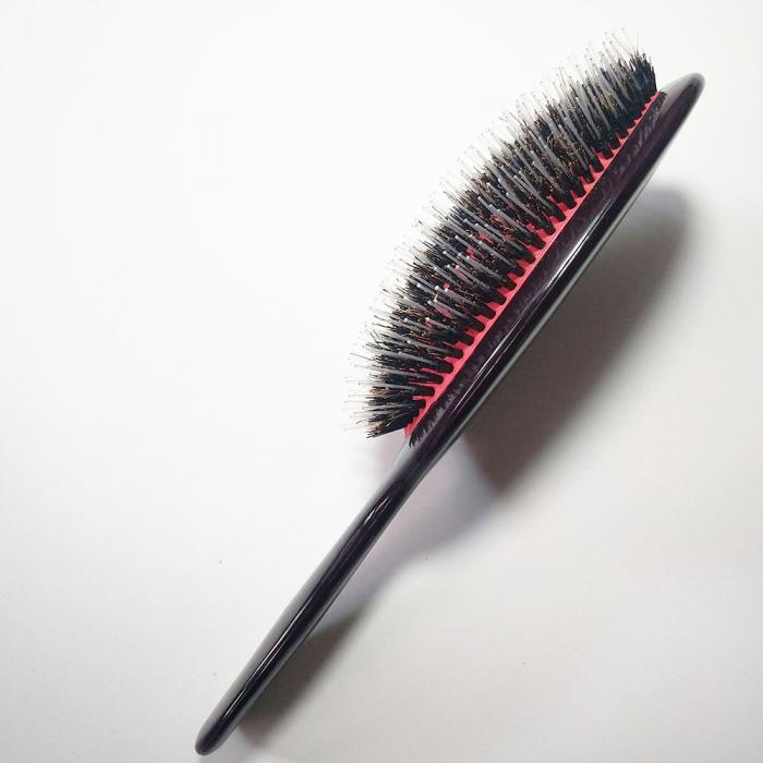 Hair Salon Tools OEM Nylon Boar Bristle Air Cushion Paddle Detangled Plastic Hair Brush