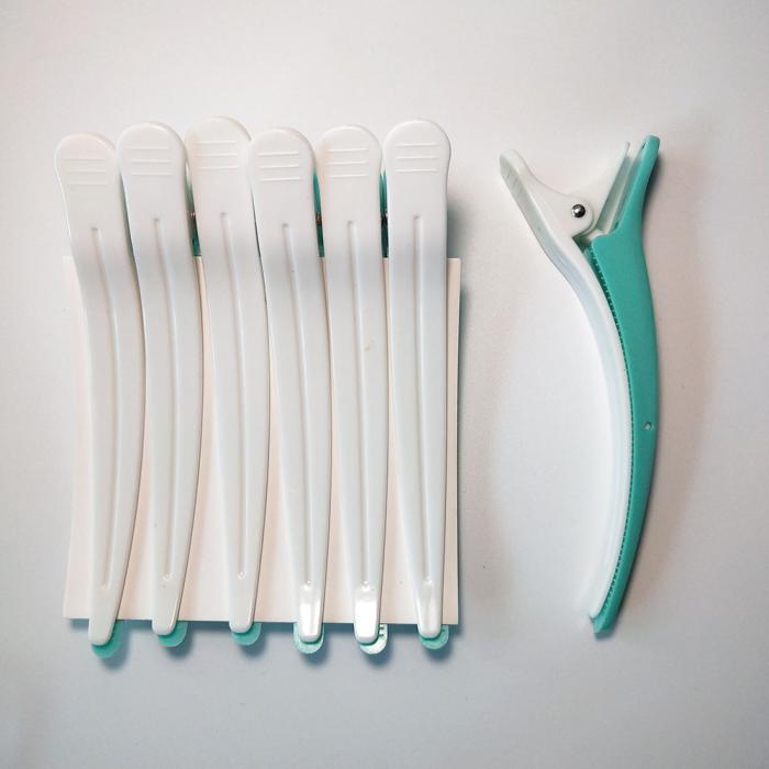 Best sale salon hair accessories professional wholesale custom fashion plastic alligator hair clips