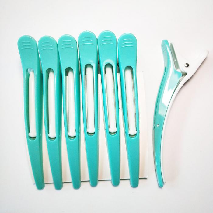 Best sale salon hair accessories professional wholesale custom fashion plastic alligator hair clips