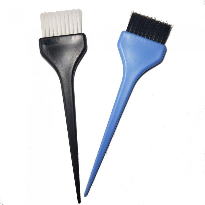 Private logo plastic handle nylon bristle hair salon color product hair drying brush