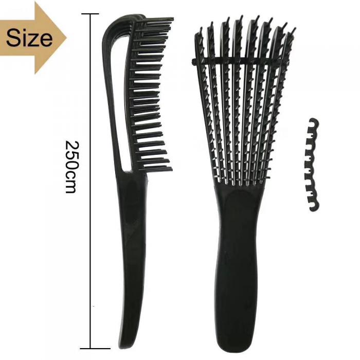 Customize private label hot sale detangling hair brush, octopus wet detangling hair brush