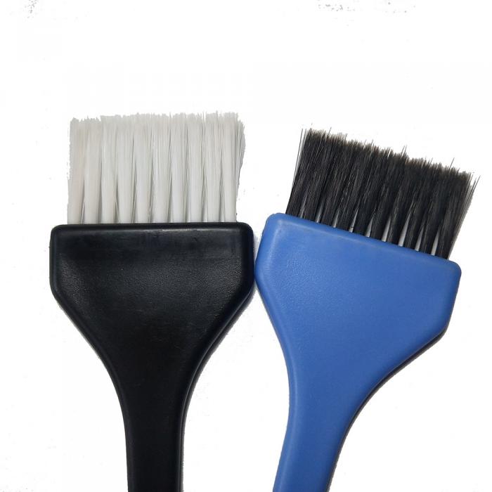 Private logo plastic handle nylon bristle hair salon color product hair drying brush