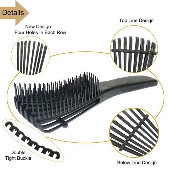 Customize private label hot sale detangling hair brush, octopus wet detangling hair brush