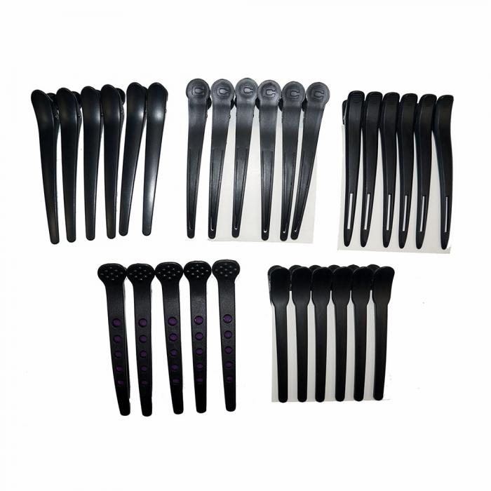 Wholesale Professional Salon tools Customized private label Carbon Fiber Spring Hair clips