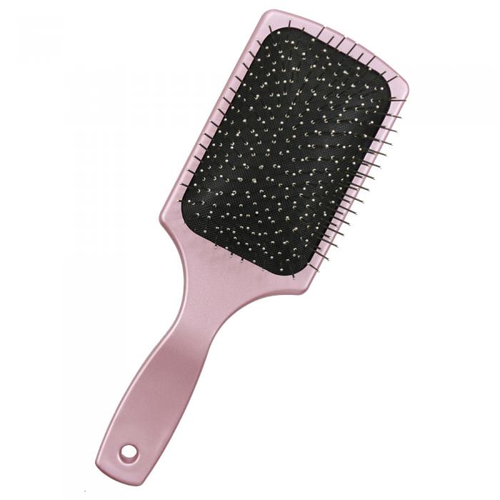 Hot sale private logo Air Cushion hair comb brush rectangular Natural Paddle Hair Brush