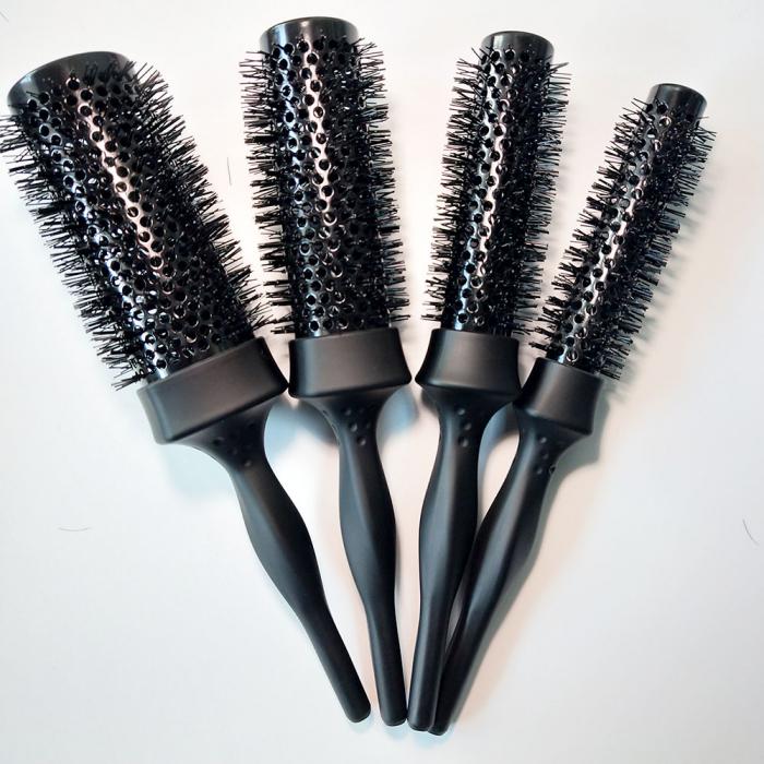 Professional Salon Curling Hair Styling Tool, Extra Long Ceramic Round Brush