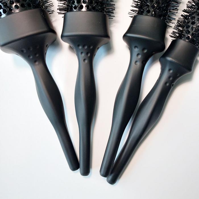 Professional Salon Curling Hair Styling Tool, Extra Long Ceramic Round Brush