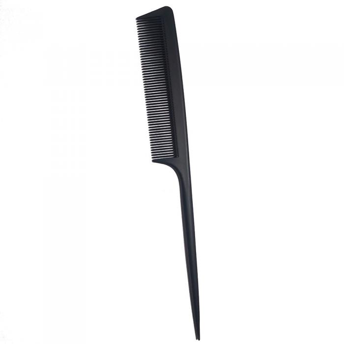 High Quality Black straight Hair Comb Salon Hair Styling Carbon Fiber Comb For Barber Hair