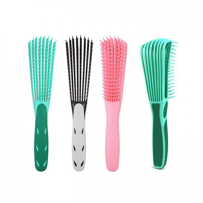 Customize private label hot sale detangling hair brush, octopus wet detangling hair brush