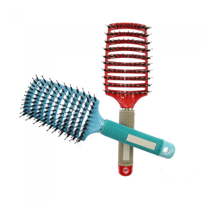 High Quality new handle Barber Shop Supplies Boar Bristle Detangling Vent hairbrush