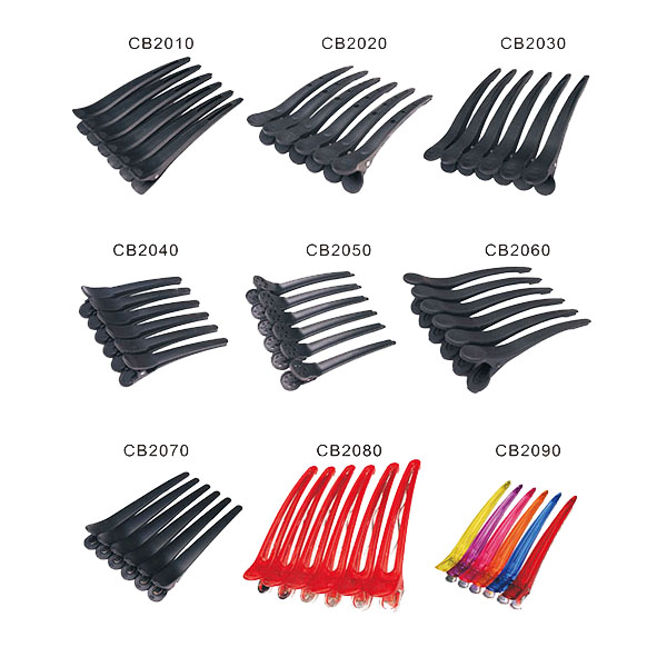 Amazon Hot Sale Professional Salon/Home Use Plastic Hair Clips, 11.5cm hair clip