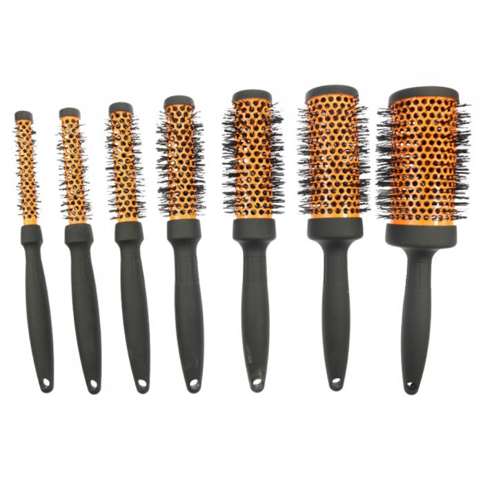 Hot Sale Nano Thermal Ceramic Hair brush Ionic Round Hair Brush with very small size