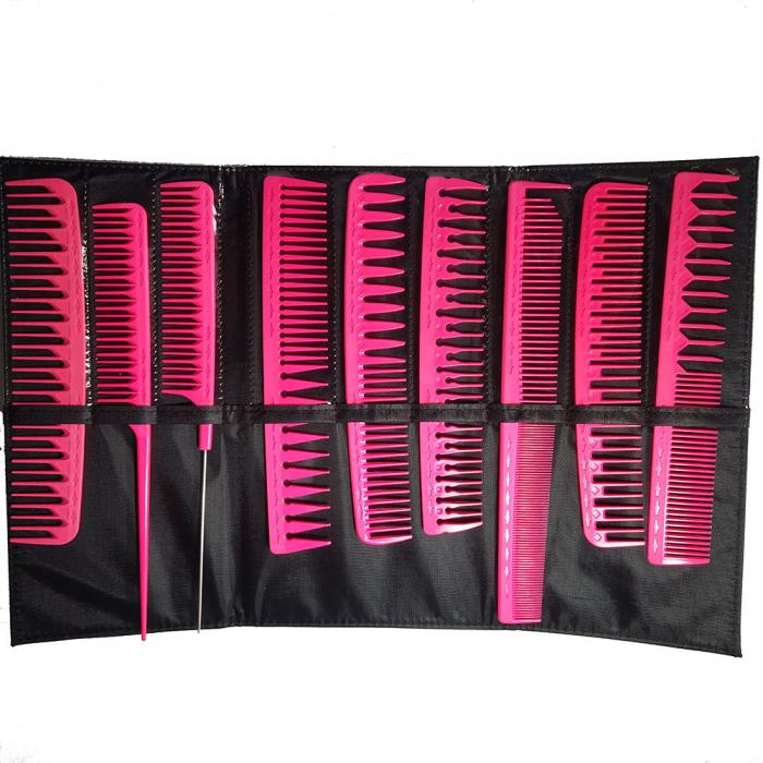 2019 New Arrival professional salon equipments hairdrssing tools carbon hair combs