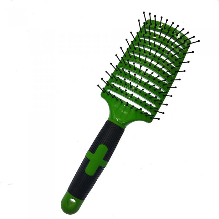 Korea Style Salon Supplies Boar Nylon Detangler Hair Brush Vent Brush For Sale