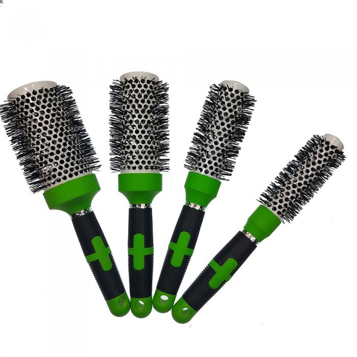 Korera Style Hairdressing Tools Barber Supply Ceramic Round Hair Brushes