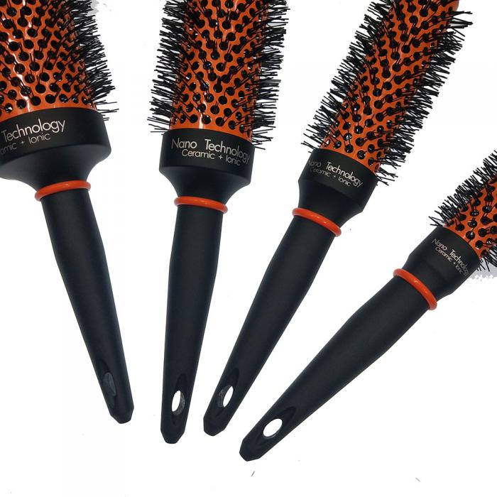 Wholesale Professional Hair Tools Ceramic Hair Salon Equipment Round Ceramic Hair Brush