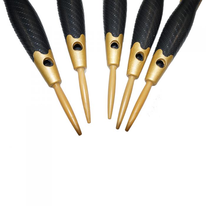 130mm Barrel XL Round Hair Brush Hairdressing Tools Anti-static Aluminum Barrel Nylon Pin