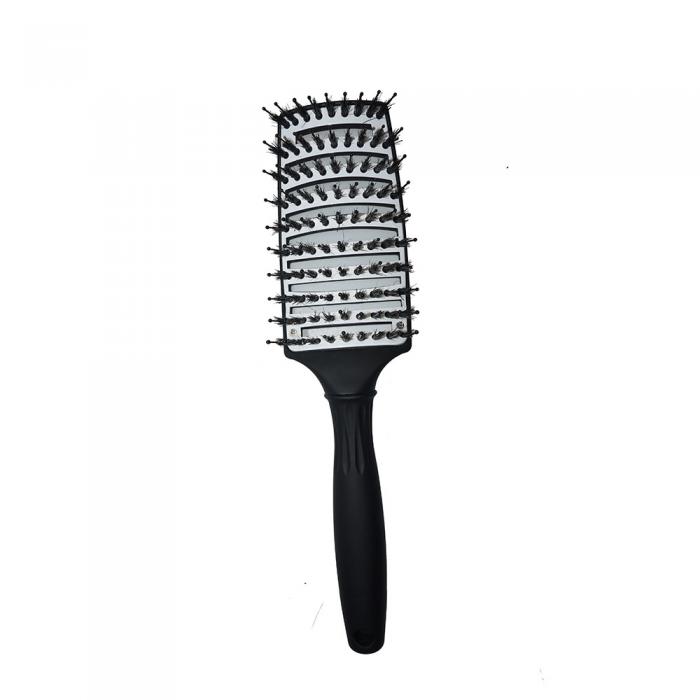 High Quality Wholesale professional Curly & Tangled Hair Vent Brush plastic hair comb brush