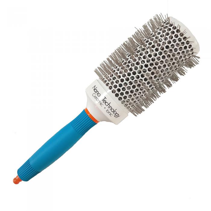 Best Selling Hair Product Blue Handle Roller Ionic Round Hair Brush For Hair Box Best Selling Hair Product Blue Handle Roller Ionic Round Hair Brush For Hair Box