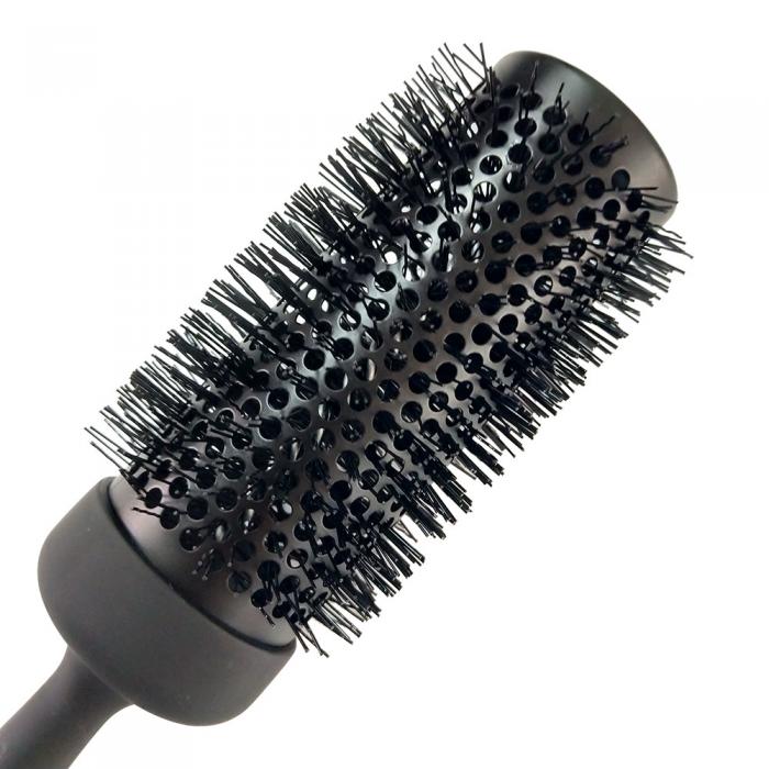XL Black Nano Technology Hair Brush Hair Drying Brush 5 set Triangle Handle Round Brushes