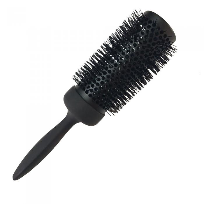 XL Black Nano Technology Hair Brush Hair Drying Brush 5 set Triangle Handle Round Brushes