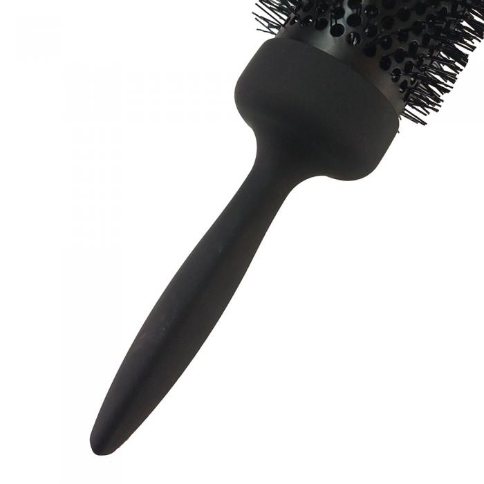 XL Black Nano Technology Hair Brush Hair Drying Brush 5 set Triangle Handle Round Brushes