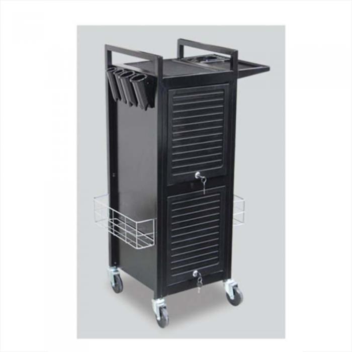 Locable Salon Hairdresser Storage Tools Trolley Beauty Barber Hair Drawers Spa Cart