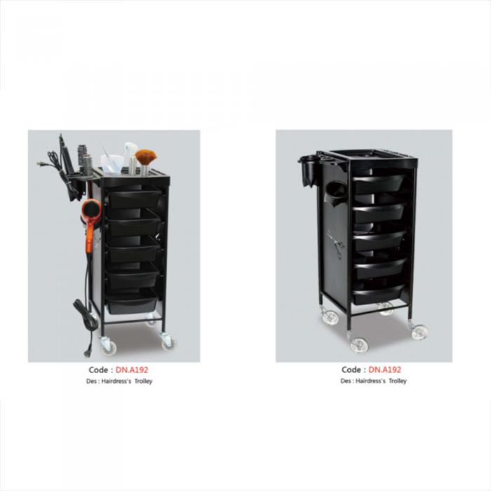 Factory Direct Wholesale Customization Elegant Beauty Classic Hair Salon Trolley