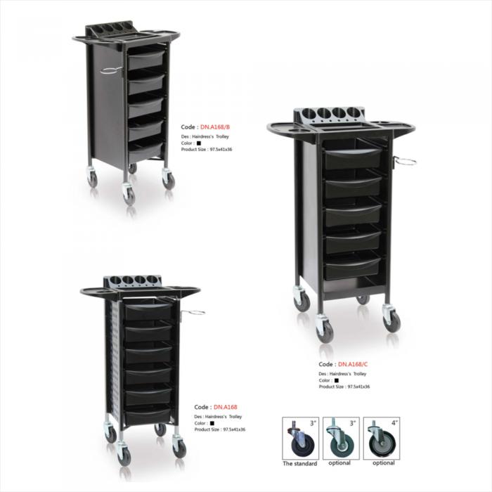 Hot Sale Salon Trolley With Strong Wheels  Hairdressing Tools  Wholesale Price