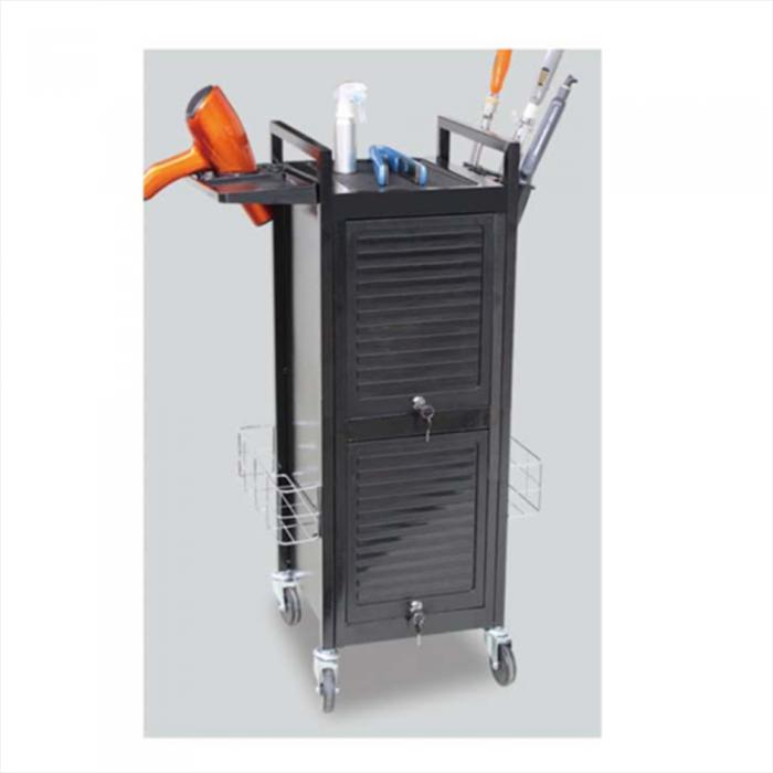 Locable Salon Hairdresser Storage Tools Trolley Beauty Barber Hair Drawers Spa Cart